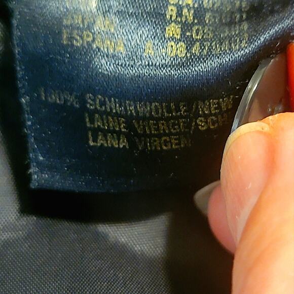 Escada Margaretha Ley Wool Pencil Midi Skirt Vintage Black EU 42 US 10 Tailored - Picture 12 of 15